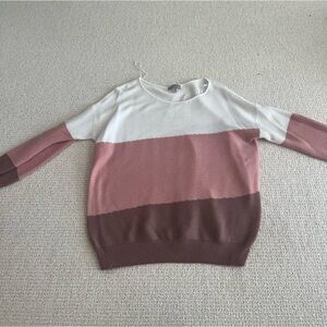 Revolution Color Block sweater